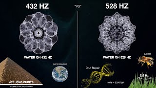 432 Hz and 528 Hz EXPLAINED The Most Powerful Frequencies in The Universe [upl. by Partridge]