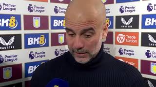 Pep Guardiola Post Match Interview │Aston Villa 1  0 Man City 2023 [upl. by Saba]