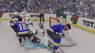 What A Save By MarcAndre Fleury 🌸 🧱🔒NHL 25 [upl. by Htedirem]