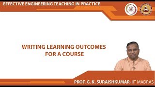 Writing Learning Outcomes for a Course [upl. by Ahsimed]