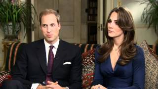 Prince William amp Kate Middleton  The Interview Part 1 [upl. by Dan]