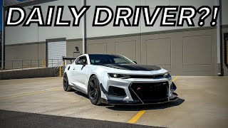 CAN YOU DAILY DRIVE A CAMARO ZL1 1LE  CORSA EXTREME  KOOKS HEADERS [upl. by Henriha]