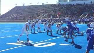 Hobbs vs Lovington football 2012 [upl. by Ahtennek688]