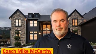 DALLAS COWBOYS COACH Mike McCarthy WIFE AGE CHILDREN Lifestyle Cars houses amp Net Worth [upl. by Graniah]