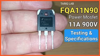 Power Mosfet FQA11N90 Testing [upl. by Hanan739]