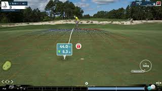 WGT Golf Pinehurst 5 44Foot Eagle Putt [upl. by Esele268]