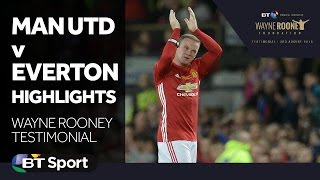 Man Utd 00 Everton Highlights  Wayne Rooney Testimonial [upl. by Bresee606]