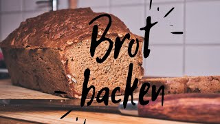 Brot ganz einfach selber backen  ohne Hefe und ohne kneten [upl. by Evans33]