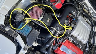 3000gt catch can install [upl. by Humfrey920]