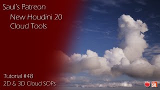 Patreon Tutorial Preview 48  Houdini Cloud Tools amp Redshift [upl. by Eymaj679]