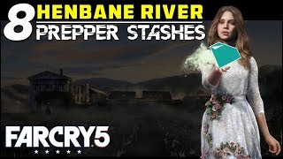 All the Prepper Stashes in Henbane River Faiths Region  Location amp Solution Guide  Far Cry 5 [upl. by Fanechka]