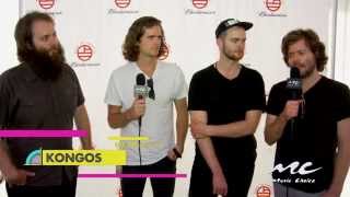 MC  Made In America Festival Kongos Describe Inspiration for quotIm Only Jokingquot [upl. by Euqinue]