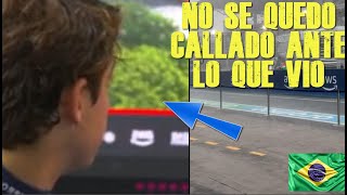 COLAPINTO NO SE CALLA Y DEJÓ CLARO EL PROBLEMA DE WILLIAMS EN INTERLAGOS BRASIL [upl. by Lhok]