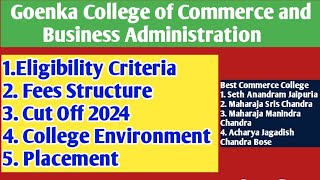 Goenka College Full Details 2024  College Admission 2024  Goenka College Admission 2024 [upl. by Emina]