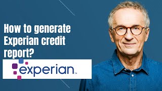 How to generate Experian credit report [upl. by Ariec832]