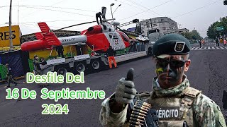 Previo Al Desfile Militar CDMX 2024 [upl. by Nerraw]