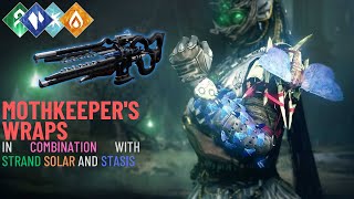 Destiny 2  Agers Scepter Mothkeepers Wraps  Deadly Combination  Build Showcase  Onslaught [upl. by Nancee]