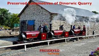 Preserved Steam Locomotives of Dinorwic Quarry [upl. by Blackstock483]