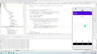 안드로이드챕터1 메모장  달력 [upl. by Leelahk]