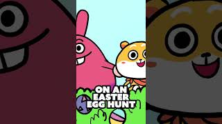 Easter Egg Hunt Adventure  Puddy Rock Animal Friends 🐰🥚 [upl. by Legnaesoj]