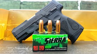 Sierra 115gr 9mm JHP Ballistic Gelatin Test amp Review [upl. by Oilalue]