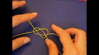 Learn How To Tie A Carrick BendPretzel Knot [upl. by Orella]