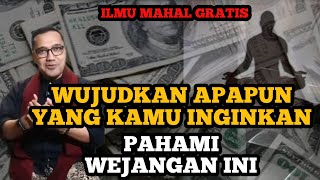 🔥RAHASIA ILMU KESADARAN TINGKAT TINGGI  BANG DAMAI caracepatkaya ilmucepatkaya ilmukaya [upl. by Qulllon]