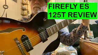 Firefly ES 125 T Review fireflyguitar gibsones125 Gibson ES 125t [upl. by Yelsa568]