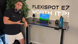 Watch This BEFORE Buying a STANDING DESK  FlexiSpot E7 Review vs 1000 Desk [upl. by Amaerd]