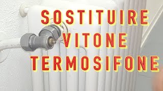 TERMOSIFONE DA RIPARARE CON CHIAVE R400 [upl. by Amo]