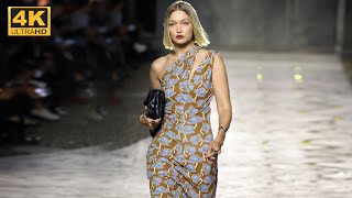 Versace  SpringSummer 2025  Milan Fashion Week  4K [upl. by Marduk288]