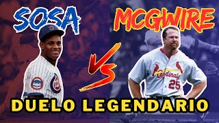 La guerra de los JONRONES que revivió el Béisbol  SOSA VS MCGWIRE [upl. by Schilling]