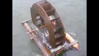 WATER WHEEL SPIRAL PUMP 2 [upl. by Lertram927]