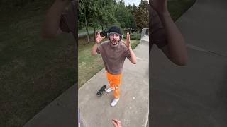 COCKIEST Skater EVER😡 skate skatepark scooter funny comedy skateboarding fun [upl. by Barbarese]