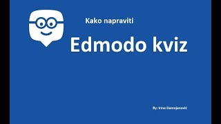 Edmodo kviz [upl. by Sephira]