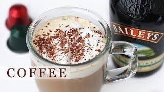 Baileys Coffee Recipe for Holidays  Irish Coffee 베일리스 아이리쉬 커피 만들기 [upl. by Louanna]