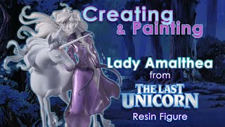 Unleashing the Magic ✨ Watch me bring Lady Amalthea to Life  The Last Unicorn 🦄 Tribute Sub ESP [upl. by Neroled]