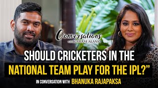 “Should cricketers in the national team play for the IPL”  Bhanuka Rajapaksa [upl. by Ulphi]