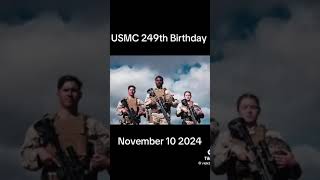 The 249th Marine Corps Birthday Message [upl. by Niffirg107]