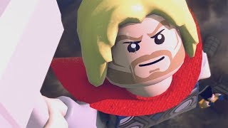 LEGO Marvel Superheroes Walkthrough Part 7  Bifrosty Reception [upl. by Soloma903]