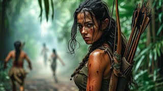 2024 Full MovieFemale Warrior Attacked by Wildmen in the Forest martialarts movie action [upl. by Dawes]