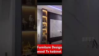 Furniture Design wood Tv kebinet woodenfurnituredesign sorts video home woodfurnituredesign [upl. by Yelkrab842]