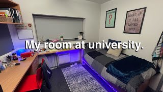 UNI ROOM TOUR 2024 first year student [upl. by Ahsenet]