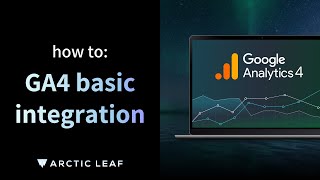 How to Google Analytics 4 Basic Integration [upl. by Miyasawa]