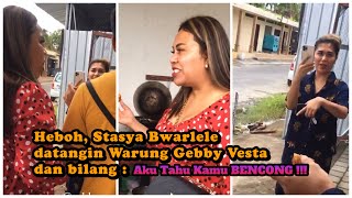 Heboh Stasya Datangi Gebby di Warungnya dan bilang  AKU TAHU KAMU BENCONG [upl. by Aener]