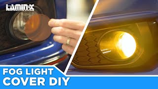 Laminx Fog Light Cover  DIY Installation [upl. by Lirrad]