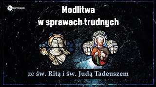 Różaniec TAJEMNICE BOLESNE w sprawach trudnych ze św Ritą i św Judą Tadeuszem [upl. by Nesral]