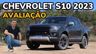 AVALIAÇÃO CHEVROLET S10 2023 DIESEL  Falando de Carros [upl. by Eremihc]