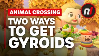 Animal Crossing  Two Ways to Get Gyroids in New Horizons [upl. by Zeta]