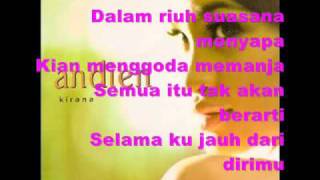 Pulang by Andien audio lyric [upl. by Catton]